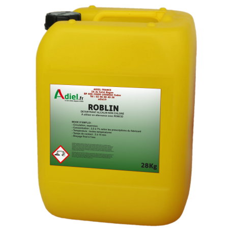 ROBOLIN ALCALIN NON CHLORE 28KG