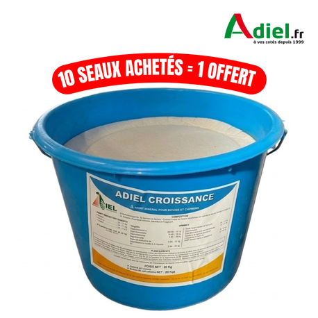 Seau à lécher Croissance