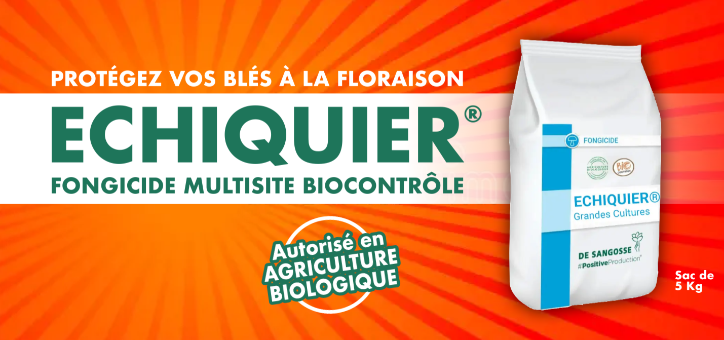 &Eacute;CHIQUIER&reg; est efficace contre les fusarioses et utilisable en agriculture biologique.