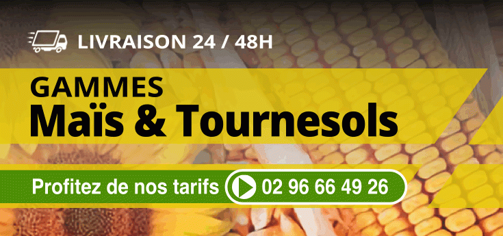 Gamme Maïs et Tournesols - Commandez vite chez Adiel France