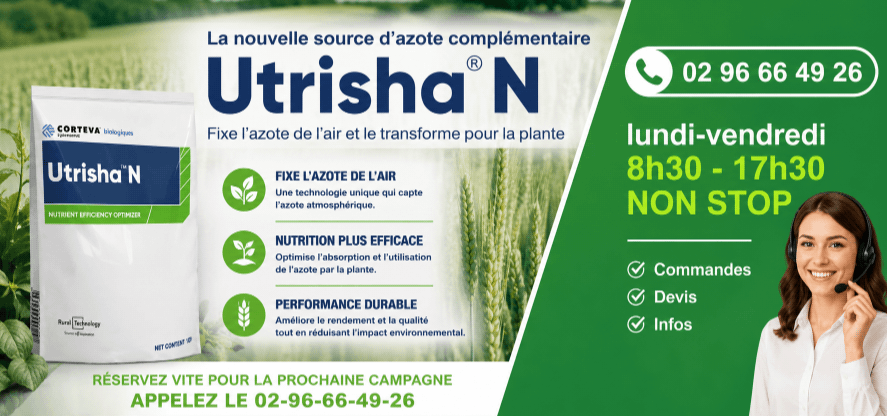 D&eacute;couvrez Utrisha N la nouvelle source d'azote compl&eacute;mentaire