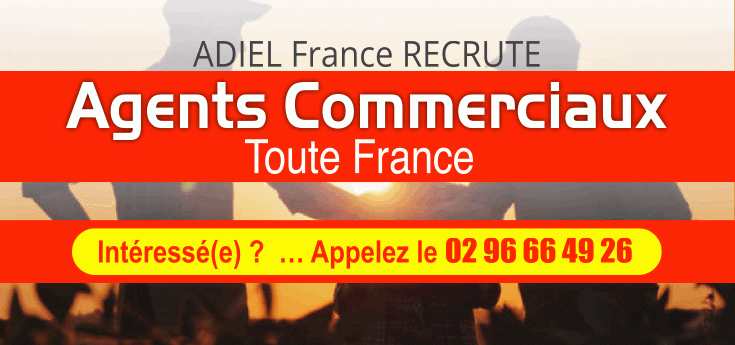 Adiel France recrute des agents commerciaux sur toute la France