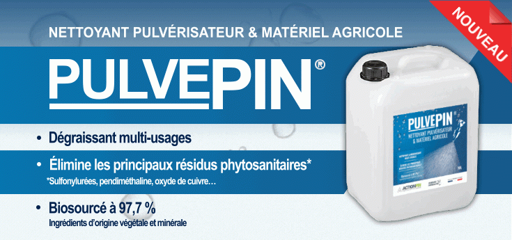 Nouveauté nettoyant dégraissant PulvePIN