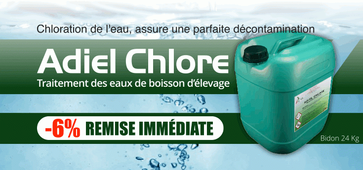 Achetez Adiel Chlore en promotion chez Adiel France